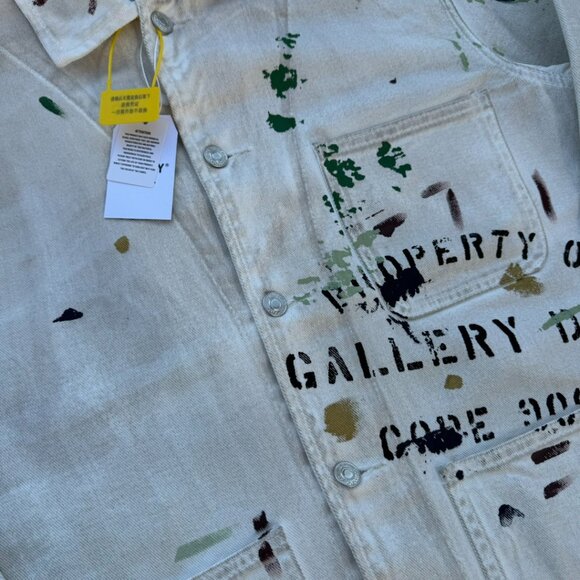 Gallery Dept. FW24 square collar button-down casual jacket for men and women - Picture 5 of 5